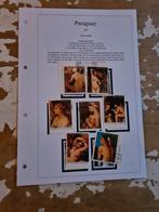 7412 paraguay het turkse bad van dominique ingres, Postzegels en Munten, Postzegels | Thematische zegels, Verzenden, Dier of Natuur