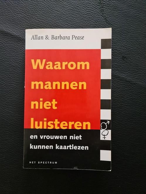 Waarom mannen niet luisteren en vrouwen niet kunnen kaartlez, Boeken, Psychologie, Zo goed als nieuw, Ophalen of Verzenden