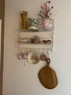 Brocant wit keukenrekje, Ophalen, Zo goed als nieuw