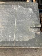 10 vochtdoorlatende rubberen matten 100x100x4,5cm, Q, Q, Q