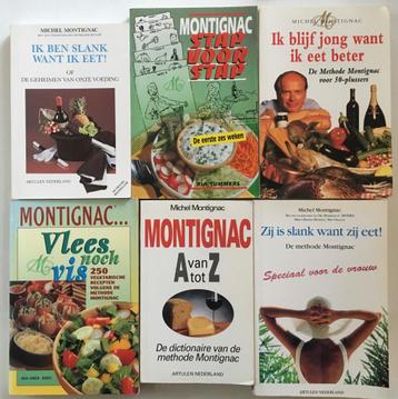 6 Methode Montignac boeken, per stuk of in 1 koop  beschikbaar voor biedingen