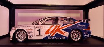  1/18 BMW E46 320i TEAM UK ANDY PRIAULX WTTC Champion 2005 beschikbaar voor biedingen