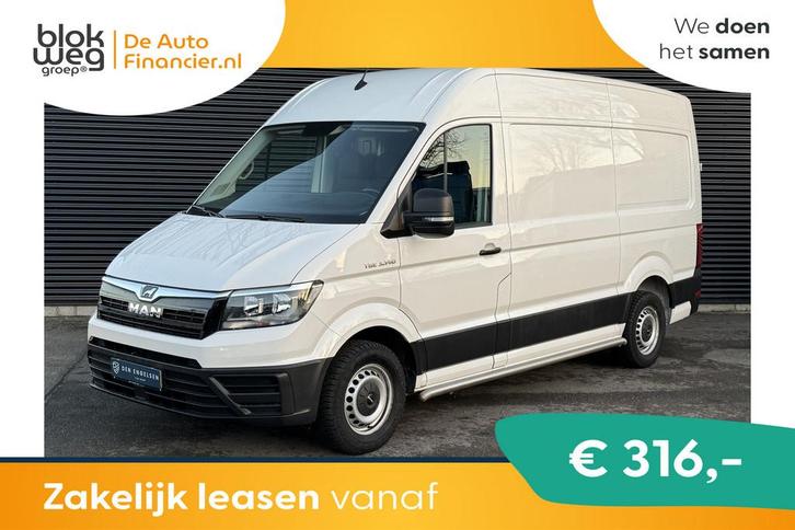 MAN TGE 3.140 140PK L3H3/L2H2 Airco Camera Crui € 18.950,0, Auto's, Bestelauto's, Bedrijf, Te koop, ABS, Achteruitrijcamera, Airconditioning