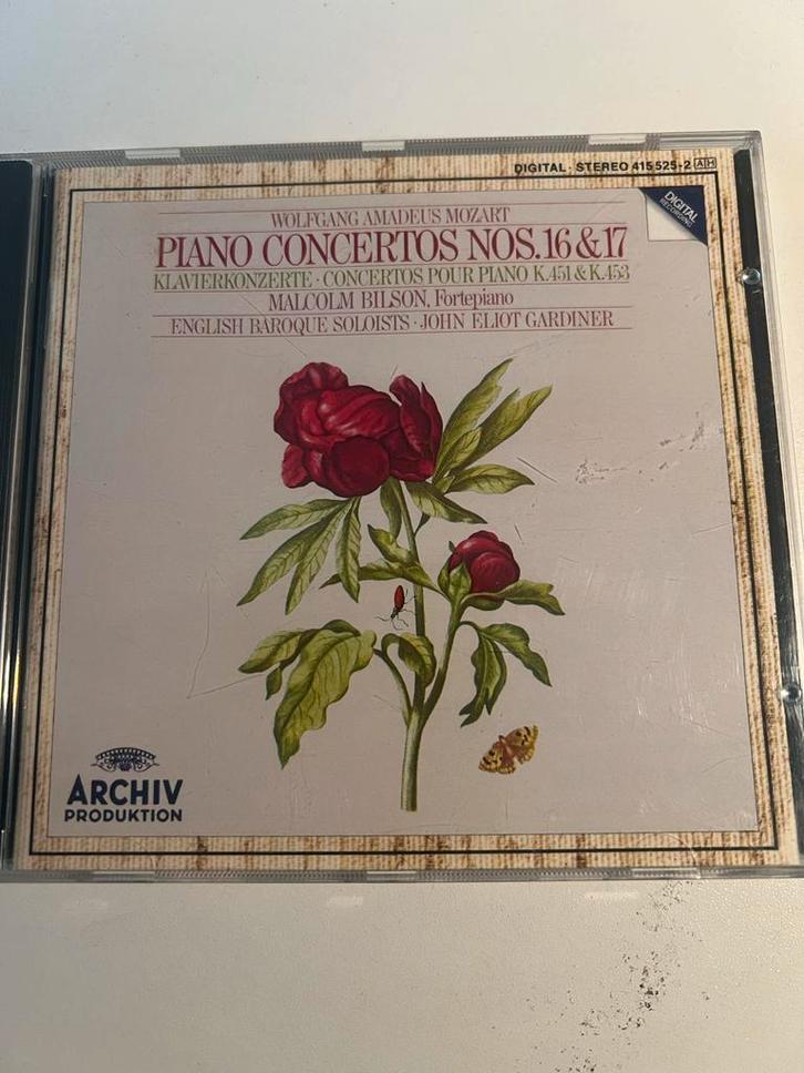 Mozart Piano Concertos 16 & 17 - Archiv Produktion, Cd's en Dvd's, Cd's | Klassiek, Zo goed als nieuw, Orkest of Ballet, Classicisme