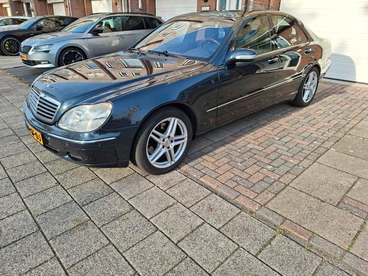 Mercedes-Benz W220 S500 BJ 2000 217.813KM NAP ZEER MOOI!!, Auto's, Mercedes-Benz, Particulier, S-Klasse, ABS, Adaptive Cruise Control