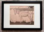 Jan Mankes 1889-1920 / Heliogravure Geit bij het Meer 1923, Ophalen of Verzenden