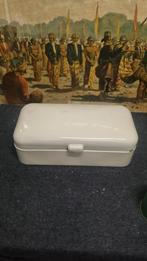 Vintage Emaille Broodtrommel - Charmante Keukenopberger, Ophalen of Verzenden