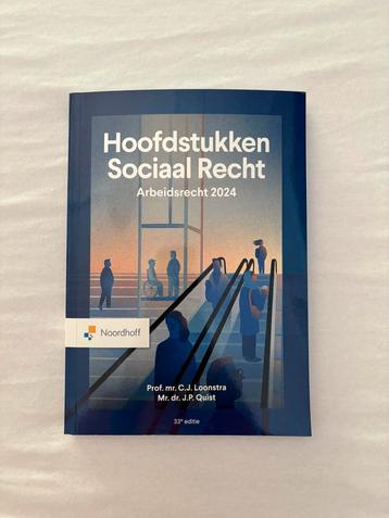 Mr. A. C. Velema - Hoofdstukken Sociaal Recht 2024 beschikbaar voor biedingen