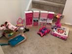 Divers speelgoed: mini keuken, klok, flamingo, auto, tasjes, Kinderen en Baby's, Zo goed als nieuw, Ophalen