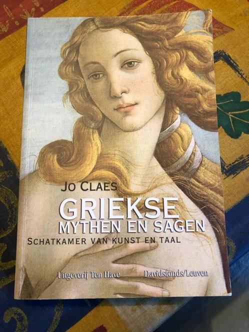 Jo Claes: Griekse Mythen En Sagen Schatkamer van kunst en ta, Boeken, Sprookjes en Fabels, Zo goed als nieuw, Ophalen of Verzenden