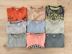 9 jongens shirtjes maat 122/128, Kinderen en Baby's, Kinderkleding | Kinder-kledingpakketten, Ophalen of Verzenden, Gebruikt, Maat 128