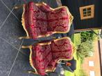 Fauteuil barok stijl, twee stuks, Ophalen, Hout, Barok, 75 tot 100 cm