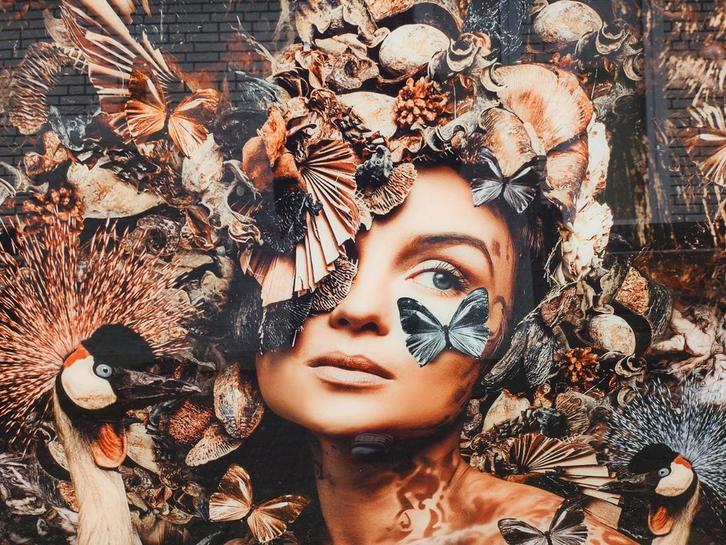 plexiglas schilderij, Antiek en Kunst, Kunst | Tekeningen en Foto's, Ophalen