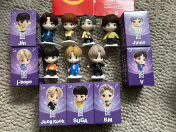 Bts complete set tinytan Tiny tan mc Donalds nieuw in doos  beschikbaar voor biedingen