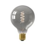 Calex Flex Filament LED Lamp – E27 – G95 – Titanium, Led-lamp, Minder dan 30 watt, E14 (klein), Nieuw