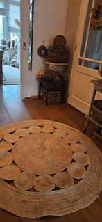 Sisal rond kleed, Huis en Inrichting, Stoffering | Tapijten en Kleden, Beige, 150 tot 200 cm, Rond, Ophalen of Verzenden
