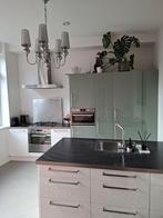 Complete keuken met apparatuur, Huis en Inrichting, Keuken | Complete keukens, Ophalen, Gebruikt, Wit, Kunststof