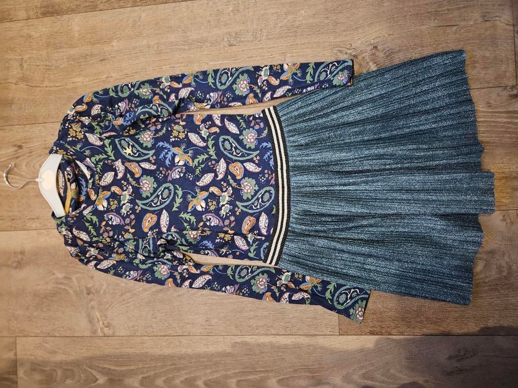 Leuke Like Flo jurk maat 134 nieuw, Kinderen en Baby's, Kinderkleding | Maat 134, Like Flo, Meisje, Ophalen of Verzenden, Zo goed als nieuw