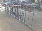 Sierhekwerk 70cm hoog, gegalvaniseerd en gepoedercoat grijs, Ophalen, Zo goed als nieuw, IJzer, Sierhekwerk