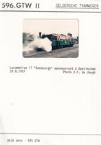 Foto Geldersche Tramwegen Loc 17 Doesborgh Doetinchem, Ophalen of Verzenden, 1940 tot 1960, Ongelopen, Gelderland