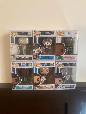 Funko Pop figuren Marvel DC nieuw beschikbaar voor biedingen