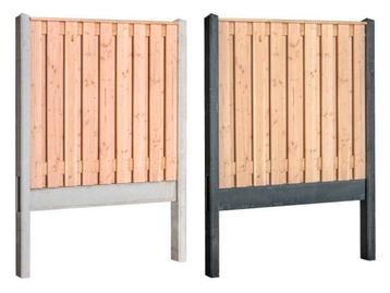 hout betonschutting schutting beton grenen Douglas    beschikbaar voor biedingen
