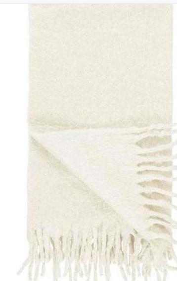 Plaid Essenza Kyan Oyster roomwit woonkleed beschikbaar voor biedingen