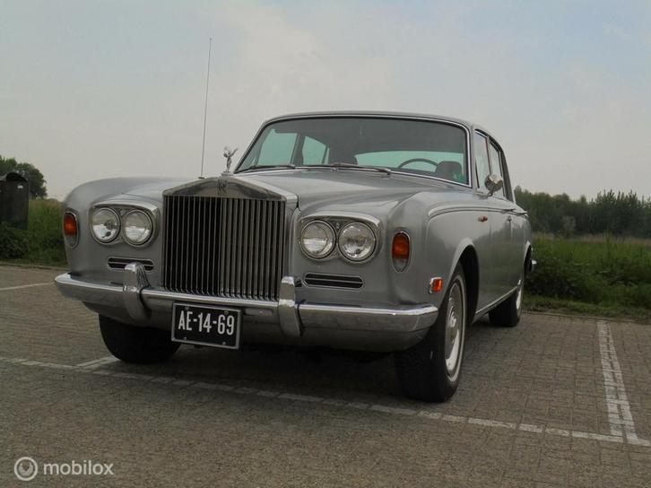Rolls-Royce Silver Shadow 6.8 Saloon type l, Auto's, Rolls-Royce, Particulier, Te koop, Silver Shadow, Lederen bekleding, Benzine