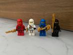 Lego Ninjago Kai, Zane, Jay & Cole Minifiguren, Gebruikt, Ophalen of Verzenden, Lego