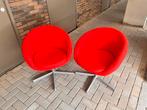 Moderbe rode stoelen ikea, Huis en Inrichting, Fauteuils, Ophalen of Verzenden, Zo goed als nieuw
