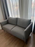 Bank 2 zitter licht grijs, Huis en Inrichting, Banken | Sofa's en Chaises Longues, Ophalen, 150 tot 200 cm, Tweepersoons, 75 tot 100 cm