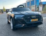 Audi E-tron 12v Metallic Blauw - RC - Leder zit - 4x4 NIEUW!, Ophalen of Verzenden, Nieuw