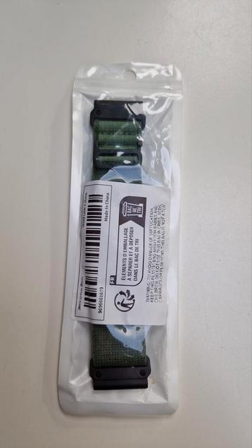 Garmin Quickfit 26mm stretchstof Groen_ NIEUW!_ beschikbaar voor biedingen