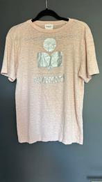 Isabel Marant t-shirt maat S logo zilver metallic, Kleding | Dames, T-shirts, Isabel Marant, Ophalen of Verzenden, Zo goed als nieuw