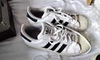 Adidas Leren Sneakers Zeldzaam Uniek Schoenen, Kleding | Dames, Gedragen, Ophalen of Verzenden, Wit, Sneakers of Gympen