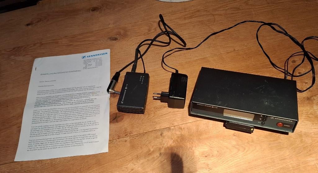 Senheiser EM500 Diversity Reciever+Sennheiser ew100 Bodypack, Muziek en Instrumenten, Microfoons, Ophalen of Verzenden, Gebruikt