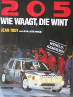 205 WIE WAAGT, DIE WINT, Ophalen of Verzenden, Zo goed als nieuw, Peugeot, Jean Todt