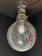 Leuke plafondlamp / gloeilampmodel / afmetingen hoogte 38cm, Ophalen of Verzenden, Zo goed als nieuw