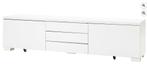 IKEA BESTÅ BURS TV-kast 180 x 41 x 49 cm wit hoogglans, Ophalen, Kunststof, Gebruikt, 150 tot 200 cm