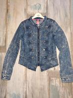 B nosy spijkerjas maat 134, Kinderen en Baby's, Kinderkleding | Maat 134, Ophalen of Verzenden, Zo goed als nieuw, Meisje, Jas