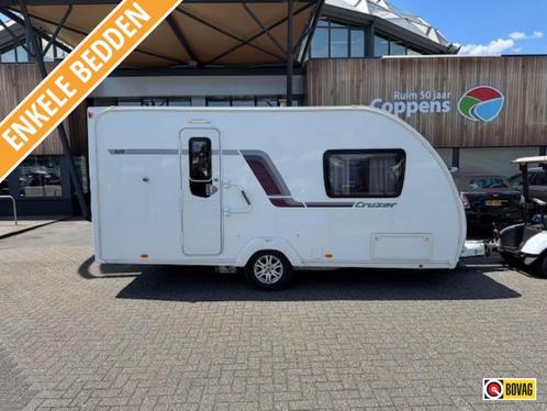Sprite Cruzer 460 SR 2012, Caravans en Kamperen, Caravans, Bedrijf, tot en met 2, 1000 - 1250 kg, Standaardzit, Sprite, 2 aparte bedden