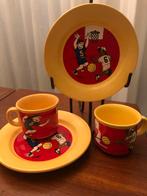 Sjors en Sjimmie bord en kopje set, Ophalen of Verzenden, Gebruikt