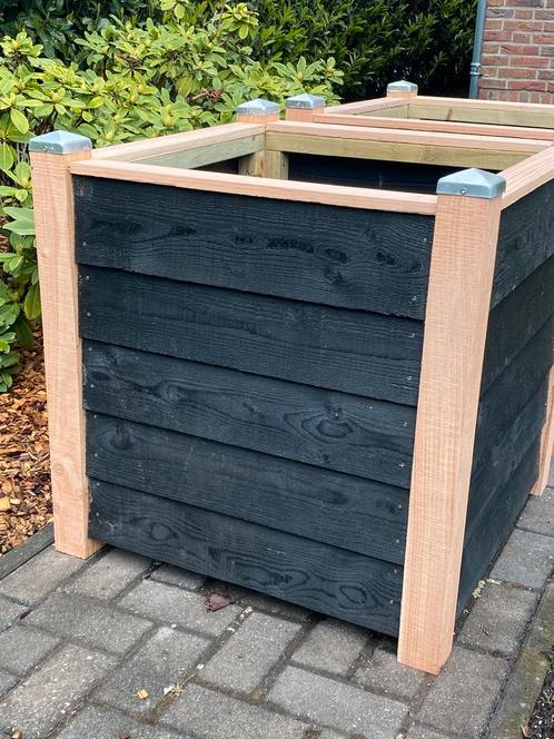 GROTE HOUTEN PLANTENBAKKEN BLOEMBAK BOOMBAK met DOUGLAS, Tuin en Terras, Bloembakken en Plantenbakken, Nieuw, Hout, Balkon, Tuin