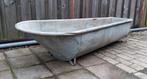 Oude zinke badkuip, Ophalen, Minder dan 30 cm, Rond, Zo goed als nieuw