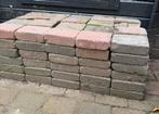 +/- 160 tegels, gratis af te halen, Tuin en Terras, Tegels en Klinkers, Ophalen, Gebruikt, 10 m² of meer, Beton