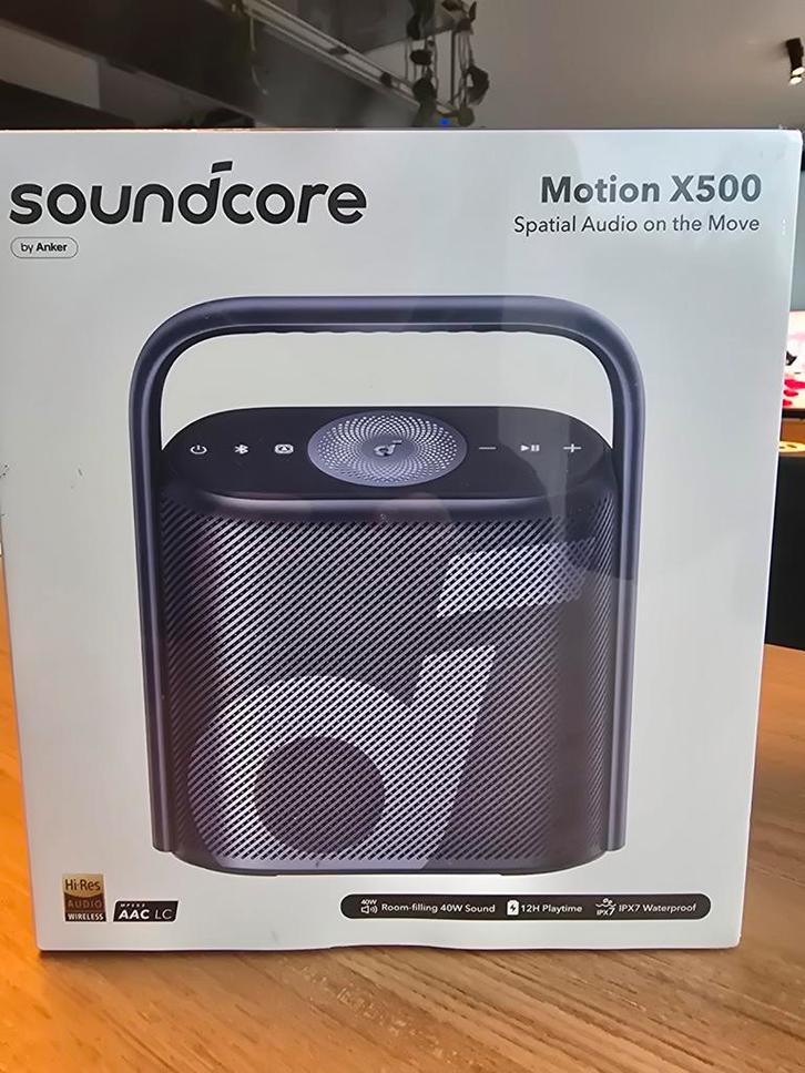 Soundcore Motion X500 - Nieuw in doos!, Audio, Tv en Foto, Luidsprekers, Nieuw, Overige typen, Minder dan 60 watt, Overige merken