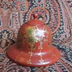 Japans stijl hout lak potje rood goud bloemen Toko Tokyo, Antiek en Kunst, Ophalen of Verzenden