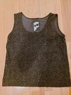 Evita - Mouwloos shirt - Maat M/L, Maat 38/40 (M), Bruin, Nieuw, Ophalen of Verzenden