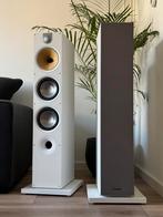B&W 683 S2 Luidsprekers ( Wit  ), Audio, Tv en Foto, Luidsprekers, Ophalen, Zo goed als nieuw, Front, Rear of Stereo speakers