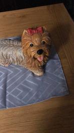 Mooi hond beeld van zwaar steen, Ophalen, Zo goed als nieuw